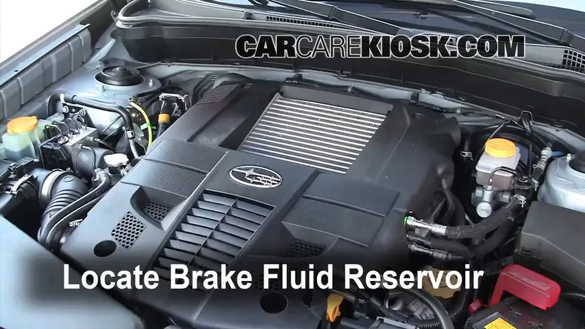 2009 Subaru Forester XT Limited 2.5L 4 Cyl. Turbo Brake Fluid